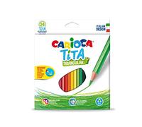 Carioca A52703524 - Pack de 24 lápices, multicolor