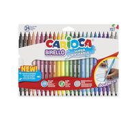 Carioca Birelo Marcador Doble Punta Caja de 24 Colores