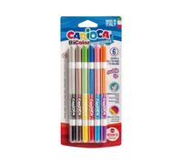 Carioca bi-color rotulador medio multicolor 6 pieza(s)