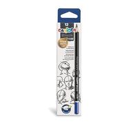 CARIOCA BLACK PENCIL | 42946 - Lápices de Grafito Triangulares, HB, 12 Unidades