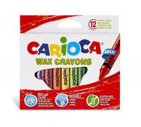 Carioca – Caja de 12 ceras pastel A36150012 – Colores surtidos, 1 unidad