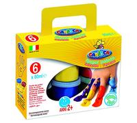 Carioca - Caja con 6 témperas, 100 gr, 80 ml (K73060130)