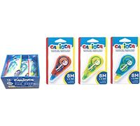 Carioca CORRECTOR CINTA - Corrector en cinta, opaco y reescribible al momento. Perfecto para borrar. Contiene 1 corrector 8mx5mm. Color del corrector en Rojo