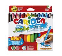 Carioca Rotuladores Punta Maxi Jumbo Extra-grueso Multicolor 24 Uds