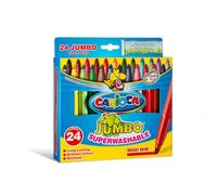 Carioca Rotuladores Punta Maxi Jumbo Extra-grueso Multicolor 24 Uds