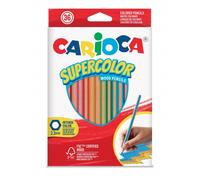 Carioca lápices de colores supercolor - caja de 36 lápices de colore