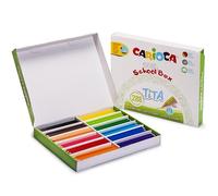 Carioca Lápices de Colores TITA | School Box | Caja de 288 Lápices de Colores Brillantes con Mina Segura y Super Resistente a las Caídas | Cuerpo Hexagonal| 288 piezas