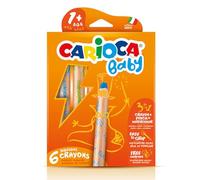 Carioca Pasteles 3 en 1 Baby 6 colores