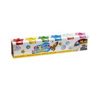 Carioca Pasta de Modelar DOUGHY | Bote De 110grs Suave y Lisa|Para 2+ años | 6 uds