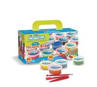 CARIOCA - Pasta Moldeable Ligera Sin Gluten Lote Colegios, 70 Uds