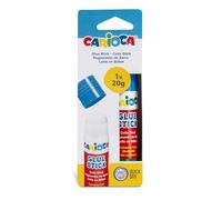 Carioca Pegamento en Barra | Barra adhesiva 20 g que pega rápido en papel | Ideal para colegio y oficina |1 ud