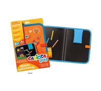 Carioca Pizarra Portátil para Bebé | Kit de Dibujo portátil para Niños a Partir de 24 Meses | Formato A4 | Contiene 4 tizas de Colores