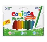 Ceras de Colores Carioca Plastello Caja 24 unidades Colores Surtidos