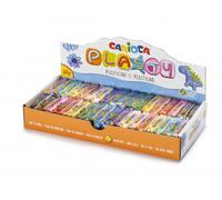 Carioca Plasty expositor con 36 plastilinas 60 g colores variados