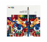 Carioca plus lápices de color 4.0 - caja con 24 lápices de colores d