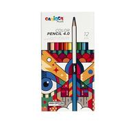 CARIOCA PLUS - Lápices de Colores Profesionales, 4 mm, Surtidos, Set de 12