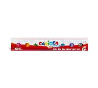 Carioca Rotuladores Joy Punta Fina | Caja especial de un metro de 100 rotuladores superlavables y con gran cobertura | Colores surtidos | Punta Ø 2,8 mm | 100 piezas