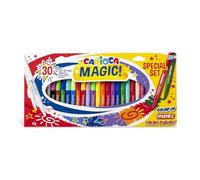 Carioca Rotuladores mágicos Magic Markers – Caja 30 piezas con Magink, punta Maxi Ø 6 mm
