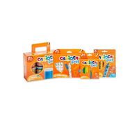 CARIOCA Set Baby 2+ | Kit Colores para Bebé con Rotuladores Super Lavables, Ceras, Maxi Lápices y Pinturas de Dedos para Niños a Partir de 24 Meses, 36 Uds