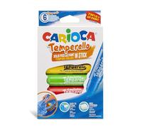 Carioca Témpera sólida (A53550006), 6 témperas