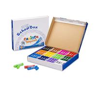 CARIOCA - Temperello School Box, Caja de Témperas Sólidas, 96 Uds