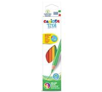 Carioca Tita - Caja de 6 lápices, multicolor