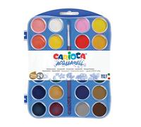 Carioca - Watercolors Pintura, Multicolor (K0054/A) 24 Acuarelas