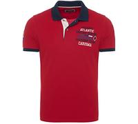 Carisma Polo de manga corta para hombre 100% algodón ? Polo para hombre con bordado. Agradable corte regular para oficina y ocio 4664, Re., XL