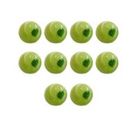 CARISSETT 10 adorables cuentas de cristal de pera elegantes para crear joyas únicas y proyectos de arte decorativos, talla única, como se describe, como se describe