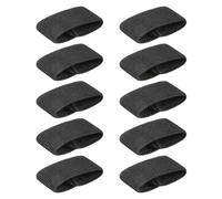 CARISSETT 10 correas elásticas de nailon tácticamente para cinturón o mochila de 1.5 pulgadas de ancho