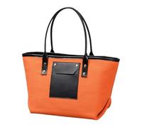 CARISSETT Bolsa de playa contemporánea para mujer, bolsa de hombro tejida con ribete de poliuretano, bolso de viaje de gran capacidad para vacaciones y vacaciones, hombro para playa, a, One Size