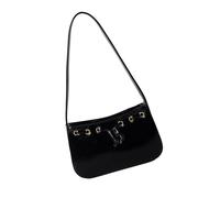 CARISSETT Bolso de hombro simple para mujer, bolso de mano casual, bolso de mano a juego, color sólido, axila, piel sintética, para viajes, para mujer, simple axila, bolso de moda y bolso de hombro de