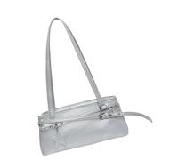 CARISSETT Bolso de mano de moda para mujer, bolso de hombro de moda, bolso de mano simple de piel sintética para las axilas, bolso de compras, axilas de moda para mujer, asa superior, bolso de hombro