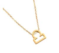 CARISSETT Collar con dije de constelaciones creativas, elegante colgante de 12 constelaciones, acero ligero, regalo de joyería, exquisito diseño de colgante, talla única, como se describe, como se