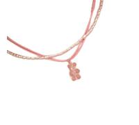 CARISSETT Elegante collar con colgante de borlas con perlas de imitación, accesorio de moda para mujeres de moda de estilo vintage