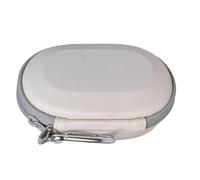 CARISSETT Funda de viaje para accesorios con interior antiestático y bolsillo adicional, White