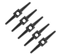 CARISSETT Paquete de 5 conectores universales de manguera de fiabilidad, conectores de montaje de manguera para entusiastas en talleres de automóviles