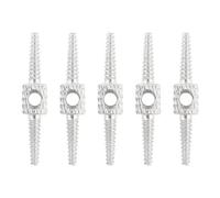 CARISSETT Paquete de 5 conectores universales de manguera de fiabilidad, conectores de montaje de manguera para entusiastas en talleres de automóviles