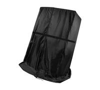 CARISSETT Protector universal para arcades de baloncesto, a prueba de polvo, con banda elástica, textura de poliéster, agujero de ventilación, uso al aire libre, cubierta para máquina de baloncesto