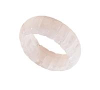 CARISSETT Pulsera acrílica con círculos geométricos retro, diseño vintage, ligero, elegante, accesorio de muñeca para mujer, listo para regalo, diseño geométrico para mujer, talla única, como se