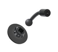 CARISSETT Soporte de agarre para teléfono con enchufe de bola de 17 mm, adaptador de rosca de 1/4, base antideslizante, incluye accesorios de alineación, soporte para teléfono