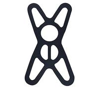 CARISSETT Soporte de silicona elástica a prueba de golpes para teléfono para montar en bicicleta