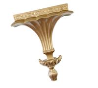 CARISSETT Unidad de almacenamiento de resina montada en la pared para decoración del hogar con concepto innovador, uso multifuncional y aspecto de ahorro de espacio, fácil instalación, estante de