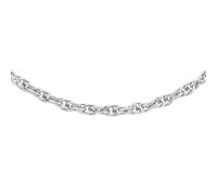 Carissima Collar de mujer con oro blanco 9 K (375), 51 cm