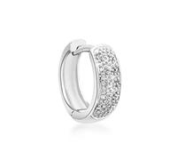 Carissima Pendiente con oro blanco de 9K, diamante de mujer