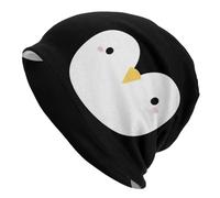 Carita de pingüino Adorable, Gorra de Punto cálida, Gorro de Hip Hop, Gorros de Exterior otoño-Invierno, Gorros de Exterior para Hombres, Mujeres, Adultos