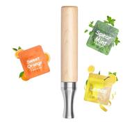 CARITATE Portátil Verstellbare para Dejar de Fumar - Ventana de Flujo Ajustable, Kit de Inhalación para Relajación y Respiración Consciente, Reutilizable y Recambios de Aromas Naturales, Plata