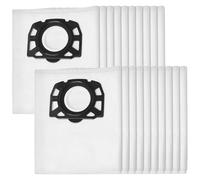 Carkio 20 bolsas de recambio para aspiradora compatibles con Karcher WD3 WD2 Plus KWD1 KWD2 KWD3 MV3 SE4001 SE4002 KFI 357