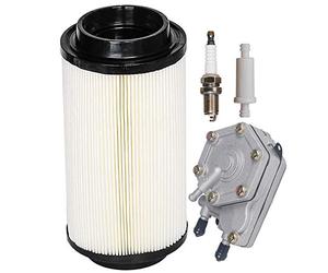 Carkio Filtro de aire/limpiador con filtro de combustible bomba de combustible Spark Plug Tune Up Kit para Polaris Sportsman 400 500 550 600 700 ATV Quad Reemplazo 7080595 7082101 2530009 2520227
