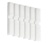 Carkio Juego de 6 almohadillas de filtro de espuma para acuario, compatibles con filtros Fx4, Fx5, Fx6